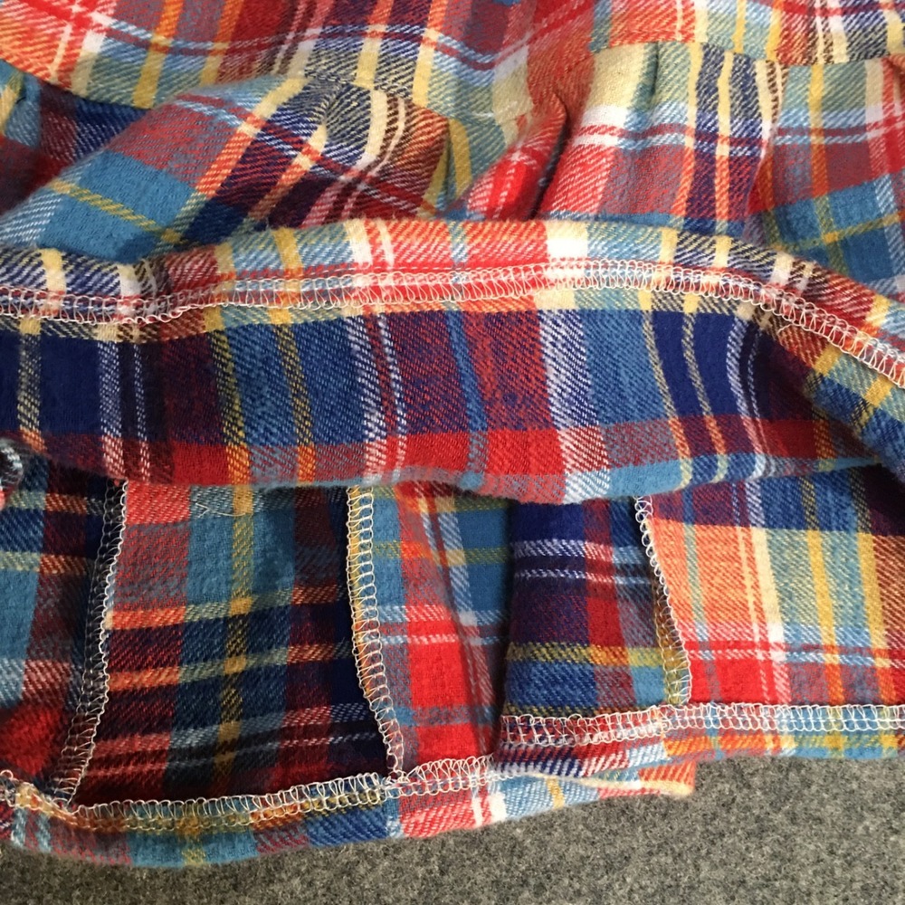 Skirt Flannel Girls 2/3 Maxi Colorful Ruffle Tier 100% Cotton Mom and Pop's Kids - Picture 7 of 10